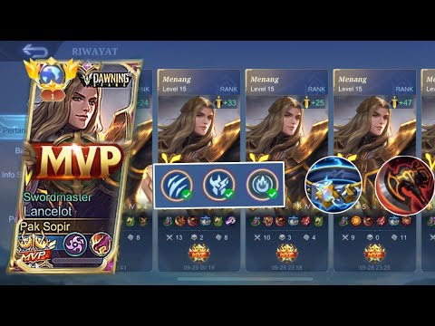 LANCELOT TANK OBJEKTIF !! WIN STREAK