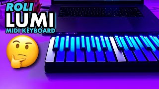 Video thumbnail for ROLI LUMI MIDI KEYBOARD | TOO HYPE FOR THE PRICE? (6-Month Review) by TAETRO