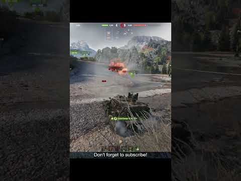Conqueror Gun Carriage ruin SDP wz 66 Grom on Mountain Pass