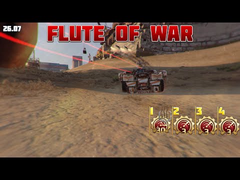 Турнир «Flute Of War 2» От сообщества HATE Squad • Crossout • В призах Батл Пасс и Сканер на месяц
