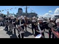 The Band of HM Royal Marines Plymouth Freedom of Poole Parade - HMS Cattistock