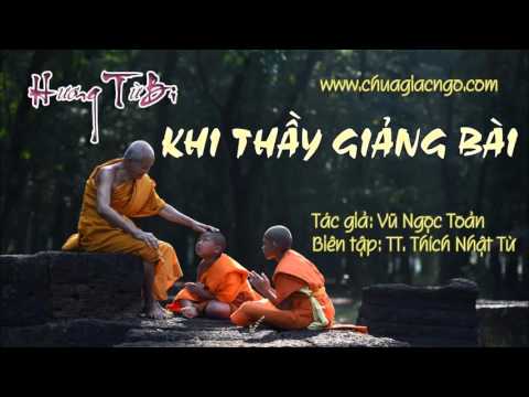Khi thầy giảng bài
