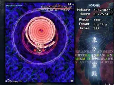 Touhou 11 Subterranean Animism Stages 1-6 with Marisa B!