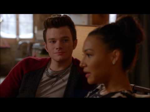 Glee - Santana gives Kurt presents and Rachel gets them a job as Christmas Eleves 5x08