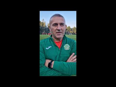 Andrzej Tomala przed meczem Pasjonat Dankowice - Czarni Jaworze