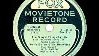 1935 Smith Ballew - The Simple Things In Life