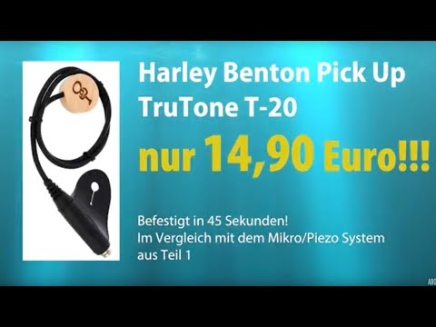 Teil 3/4 - Harley Benton CG45 N • Test des Harley Benton TrueTone T-20 Pick Up/Tonabnehmer