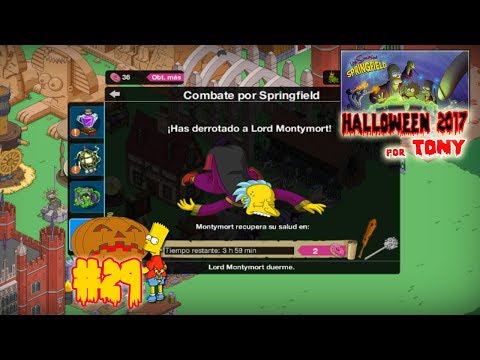 Los Simpson Springfield "Halloween'17: Cap. 29 - Derrotando a Lord Montymort" por Tony
