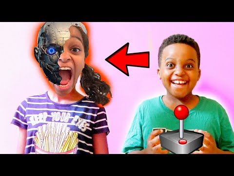 Robot IN SHASHA'S BRAIN! - Shiloh and Shasha - Onyx Kids