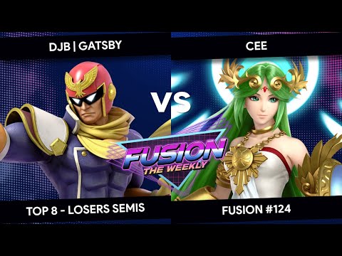 Fusion #124 - Gatsby (Captain Falcon) vs Cee (Palutena) - Top 8 - Losers Semis