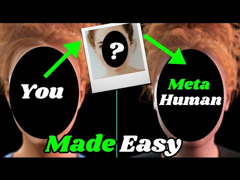 Transform Any Photo into Custom Metahuman UE5 & Daz3d Face Transfer!