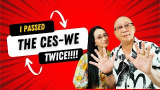 I PASSED THE CES-WE TWICE!!!