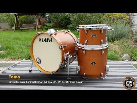 MW-Vintage.pl - Tama Silverstar Jazz Limited Edition Edition 18", 12", 14" Antique Quick Overview 4K