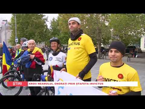 Ștafeta Veteranilor Invictus a ajuns la Bacău | Eroii României, onorați pe traseul roșu.