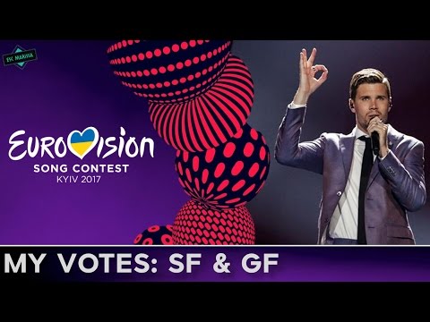EUROVISION 2017 MY VOTES: How Did I Vote? [From The Netherlands]