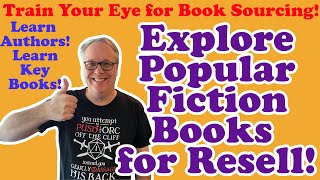 Learn Key Books from Popular Fiction Authors for eBay Resell!  (Exploring Mass Market Fiction!)