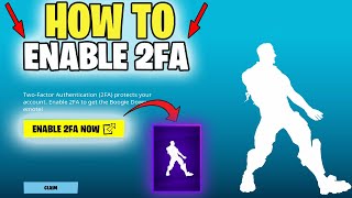 HOW TO ENABLE 2FA ON FORTNITE (CHAPTER 3) | 2022 METHOD