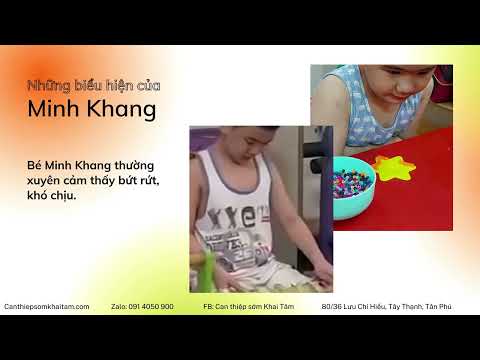 Sự thay đổi của Minh Khang sau 16 tháng can thiệp