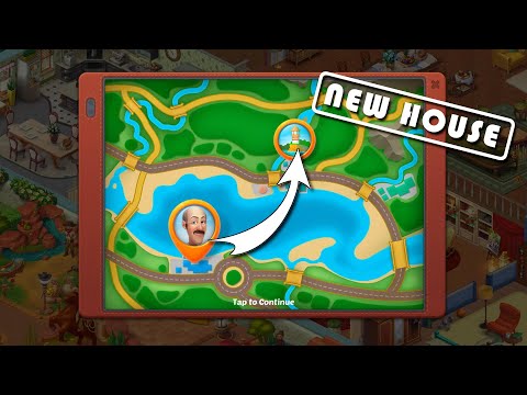 PLAYRIX HOMESCAPES - THE LAKE HOUSE - DAY 1 - NEW HOUSE AREA