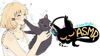 【ASMR】Mouth sounds, ear blowing, ear massage