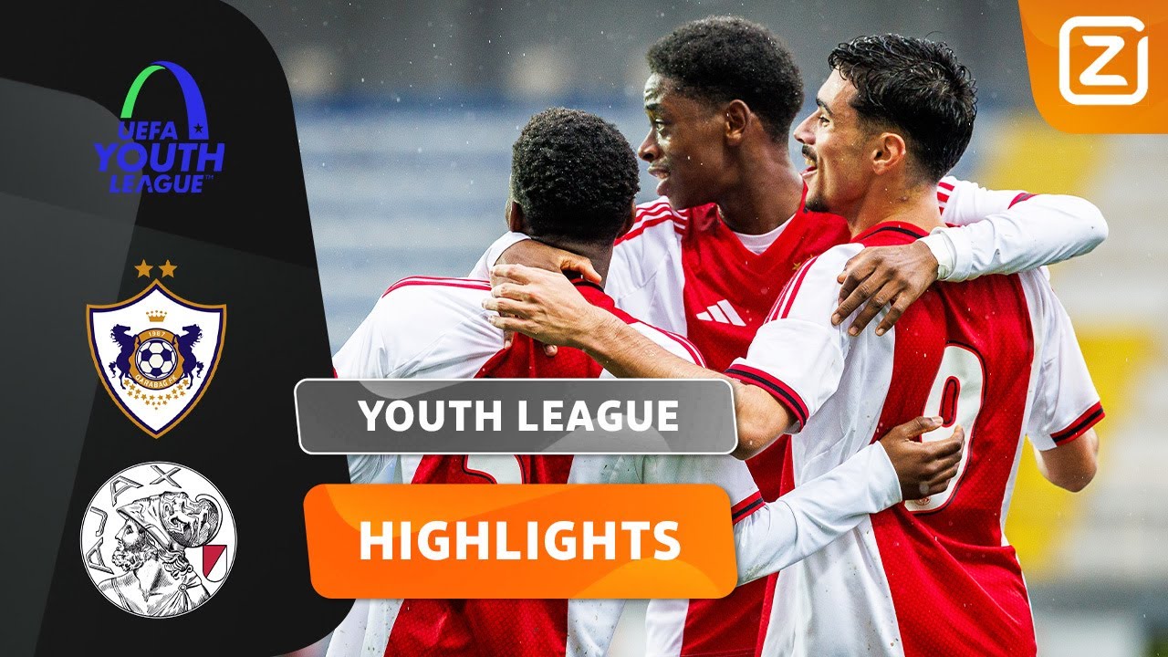 HATTRICK ÜNÜVAR IN GALAVOORSTELLING VAN DE AMSTERDAMMERS!! 😍🌟 | Qarabag vs Ajax | Youth League 25/26