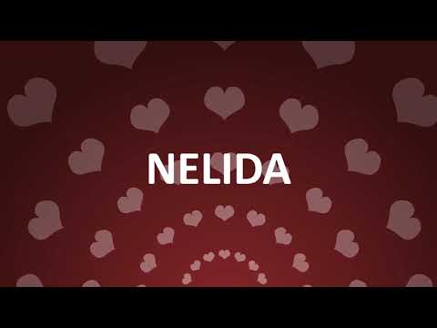 HAPPY BIRTHDAY NELIDA