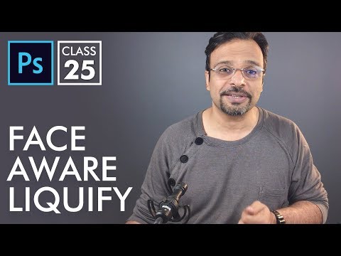 Face Aware Liquify Adobe Photoshop for Beginners Class 25 Urdu Hindi Eng Sub