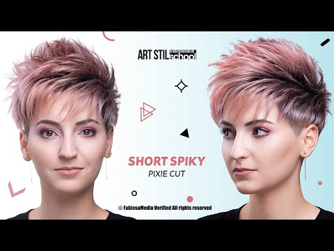 Short Spiky Cut