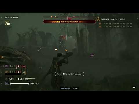 Factory Strider Hit From Two Sides, Glitches Out; Hilarity Ensues.