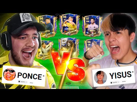 PONCE vs YISUS in FC MOBILE WHO IS THE BEST? 😱 *DEFINITIVE MATCH*