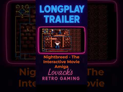 Nightbreed: The Interactive Movie – Amiga Complete Playthrough / Longplay (1990) [Retro Gaming]