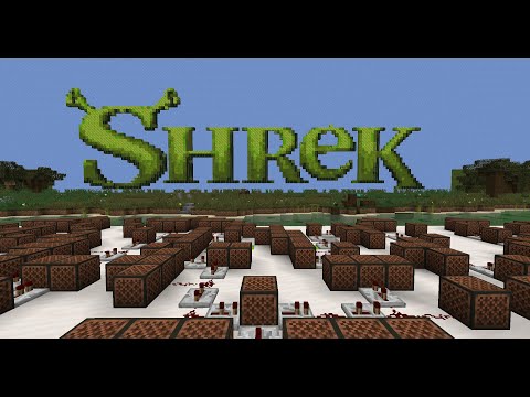 Smash Mouth - All Star - Shrek [Minecraft Noteblocks]