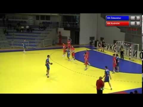 04.06.2014. RK Zeleznicar - RK Radnicki - 1.poluvreme