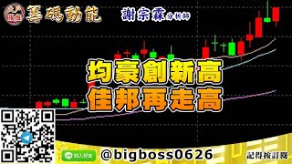 【大戶羅盤籌碼動能】 #謝宗霖1113，均豪創新高 佳邦再走高 (圖)