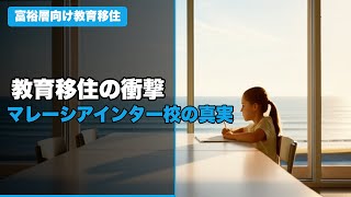 マレーシア教育移住の真実!富裕層向けインター校の実態