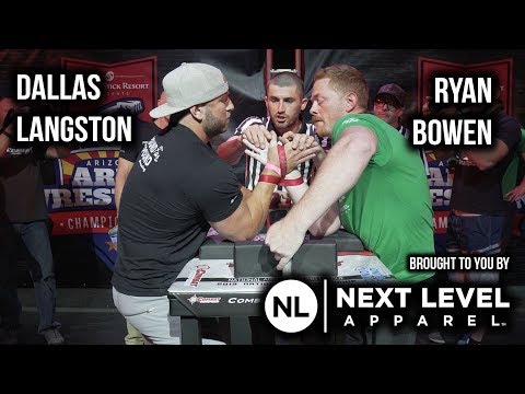 Dallas Langston Vs Ryan Bowen | Armfights Unleashed USA V Australia