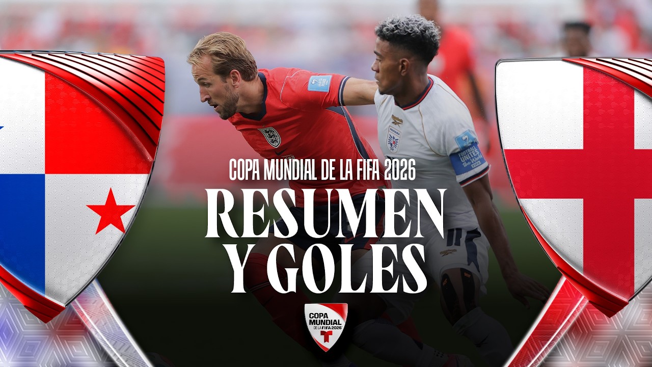 Resumen Panamá vs Inglaterra