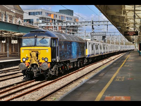 Freight trains, loco moves and more at Newport on 15th April 2021