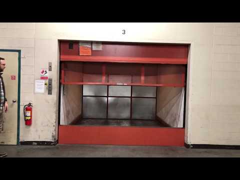 Vintage Otis Hydraulic Freight Elevator (Black Button Fixtures) in Santa Cruz, CA