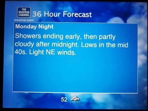 WeatherStar XL PowerPoint September 2001 NYC