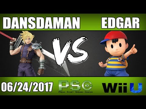 Dansdaman (Cloud) vs RAW Edgar (Ness) - Wii U Winners Round 3 Smash 4 Arcadian