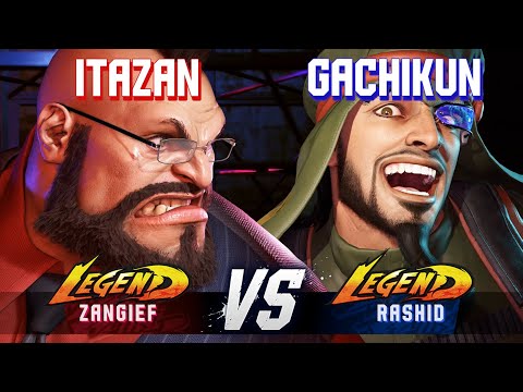 SF6 ▰ ITAZAN (Zangief) vs GACHIKUN (Rashid) ▰ High Level Gameplay