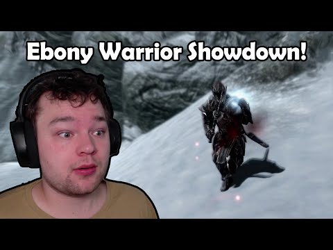 Skyrim: Epic Battle Against the Ebony Warrior on Legendary Difficulty - Strategy & Gear Revealed
