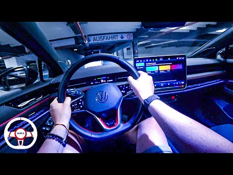 NEW 2024 VW ID.7 GTX Tourer  NIGHT POV DRIVE Onboard (60FPS)