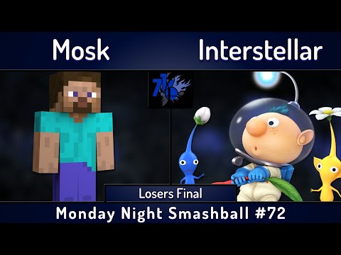 MNS # 72 | Mosk (Steve) vs Interstellar (Alph) | Losers Final | SSBU Smash Ultimate