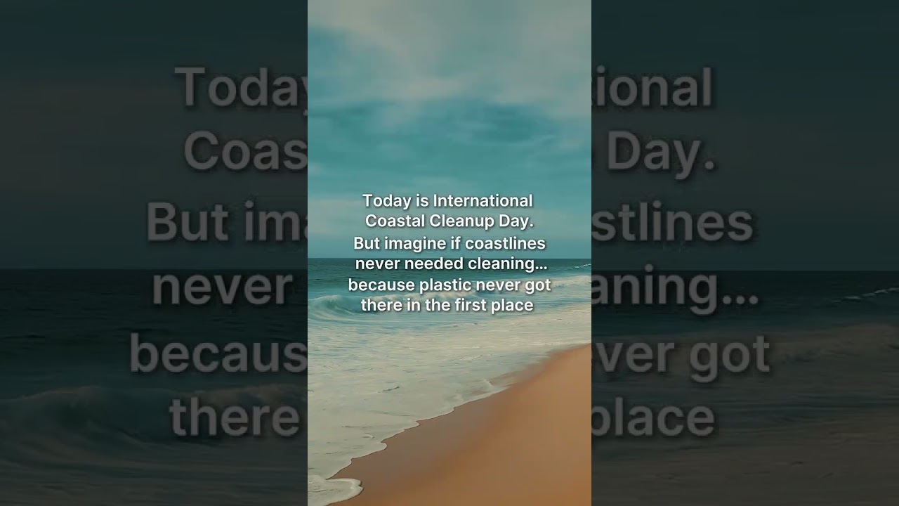What if we don't need to clean up the beach?