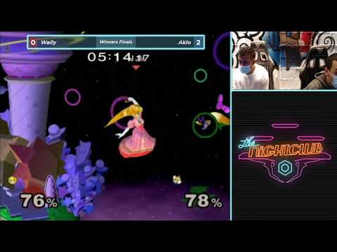 The Nightclub S1E12: Wally (Peach) vs Aklo (Fox) - Winners Finals SSBM