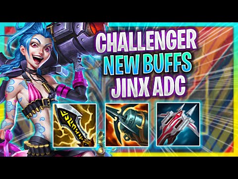 CHALLENGER IS INSANE WITH JINX NEW BUFFS! | Korean Challenger Plays Jinx ADC vs Zeri! | Season 2023