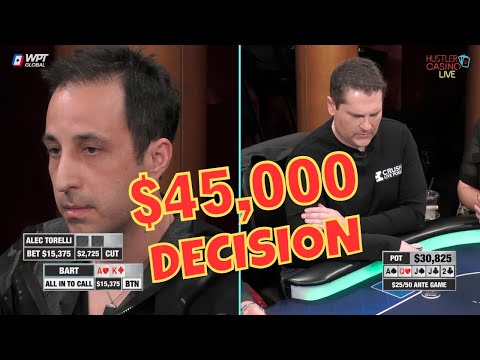 Bart Hanson and Alec Torelli in a $45,000 Showdown. Who Will Win?!