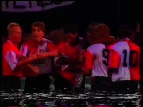 Feyenoord v Everton European C/Winners Cup 2nd Round 2nd Leg 02-11-1995
